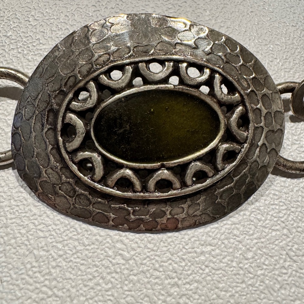 Vtg Chico’s Keys Chain Belt Silver - Picture 6 of 13